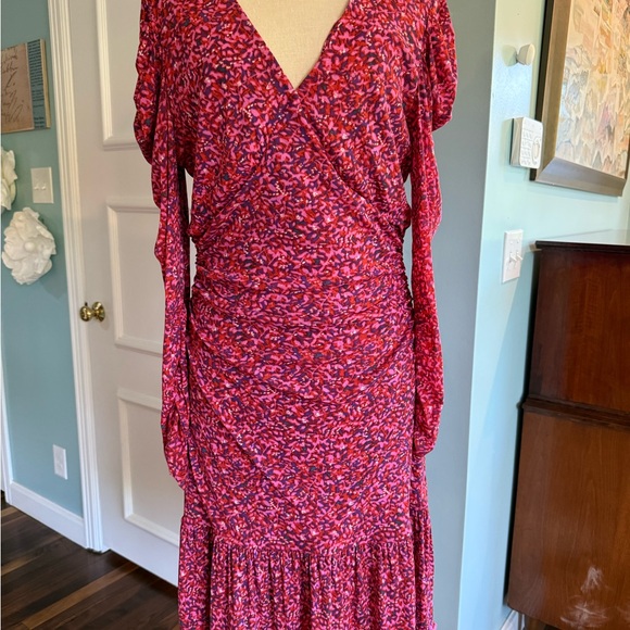 Diane Von Furstenberg Purple and Pink Dress - Picture 5 of 10